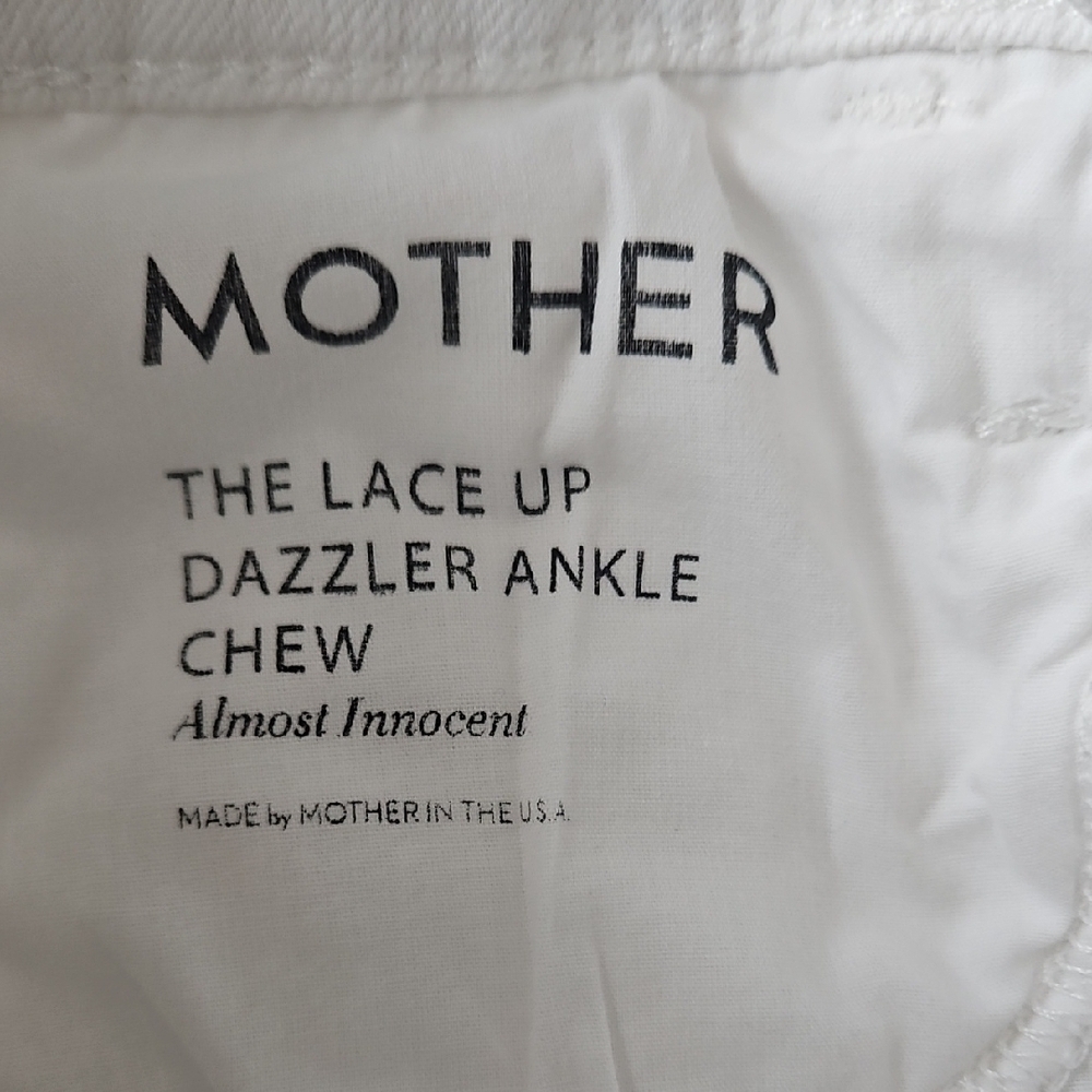 MOTHER Superior The Lace Up Dazzler Ankle Chew - Picture 7 of 13